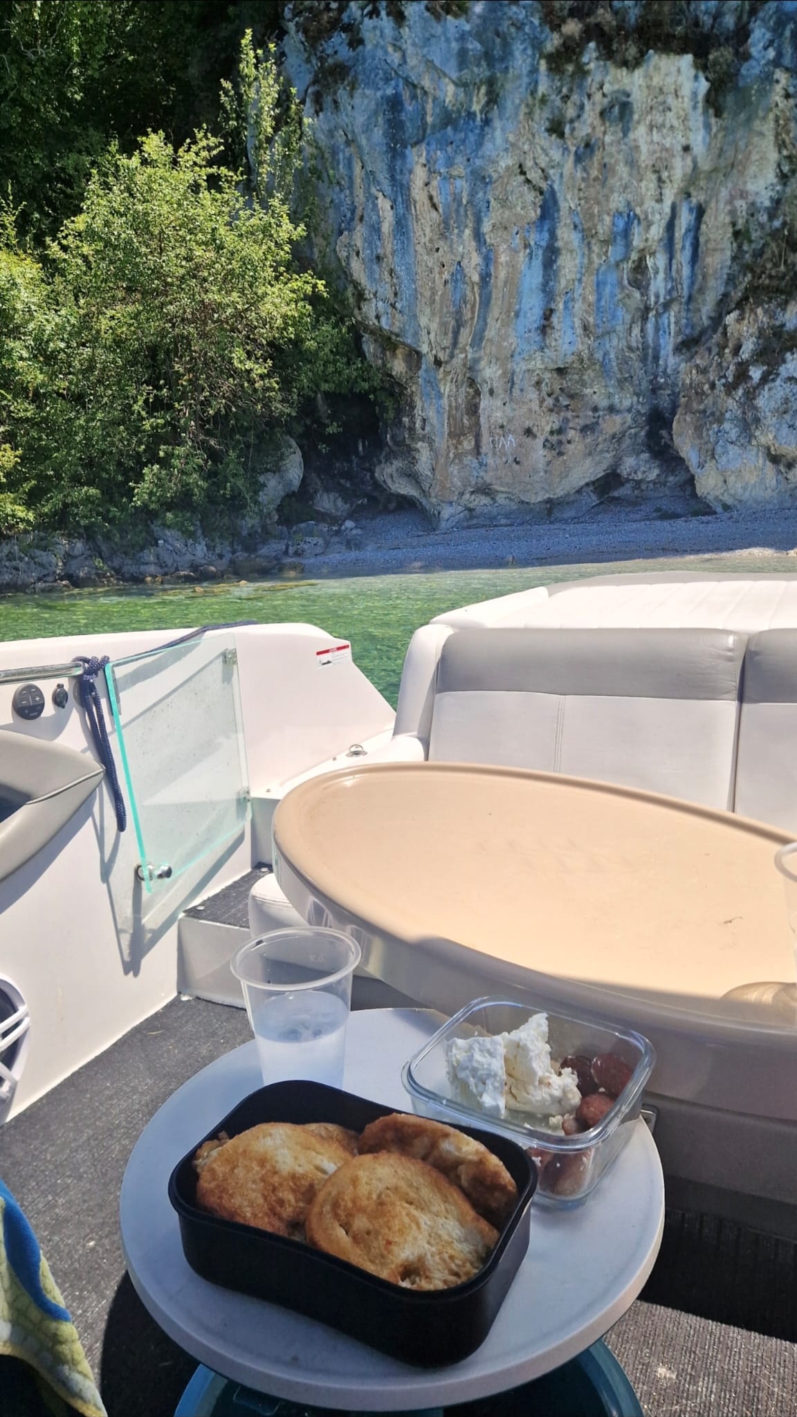 Chill time on the water