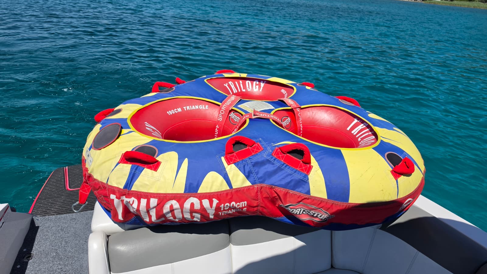 Tube ride fun